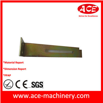 Customizable Requirements Stamping Copper Color Bracket with RoHS Certification