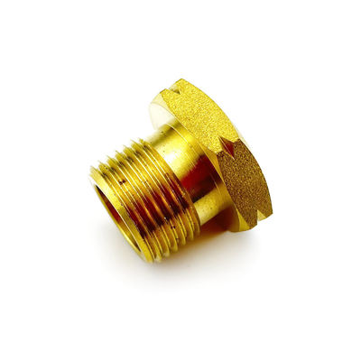 High Precision Custom Polished Brass Fastener With RoHS Compliance