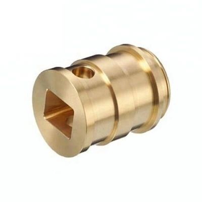 Metal Processing Machinery Parts Brass Flanges Part for Precision CNC Machining Milling