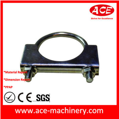 Simple Single Process Dies Copper Color Hinge Metal Stamped for Customized Designs