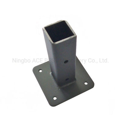 OEM Black Powder Coated Metal Stamping Bracket for Metal Processing Machinery Parts