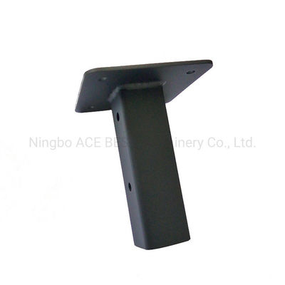 OEM Black Powder Coated Metal Stamping Bracket for Metal Processing Machinery Parts