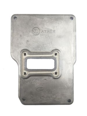 Customized Request Aluminum Zinc Die Casting Cover Plate With 3 Level Casting Surface