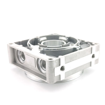 Custom Precision Steel Aluminium Die Casting Process 50000 Shots Hydraulic Block Parts