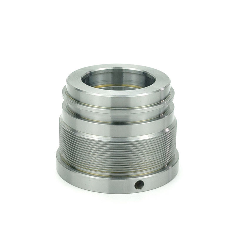 Customized CNC Finished Hydraulic Stainless Steel Threaded Head for Easy Installation