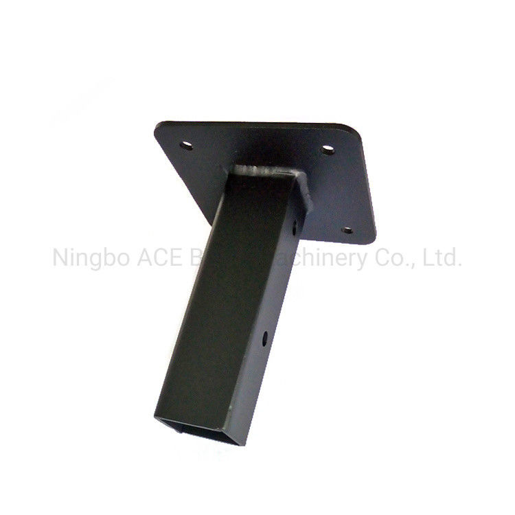 OEM Black Powder Coated Metal Stamping Bracket for Metal Processing Machinery Parts